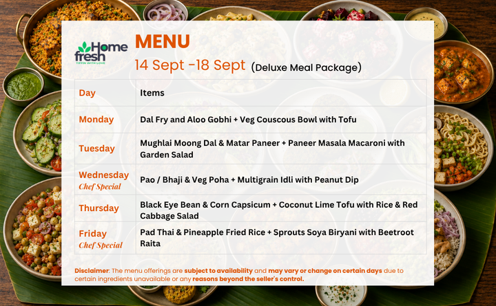 HomeFresh Pure Veg Protein Meals