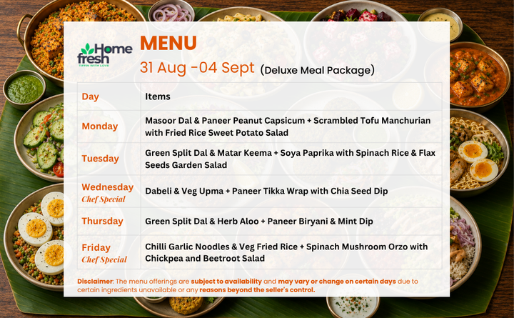 HomeFresh Pure Veg Protein Meals