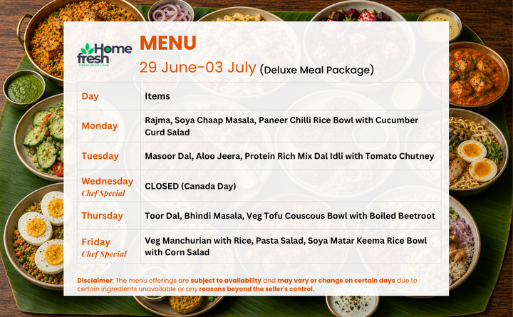 HomeFresh Pure Veg Protein Meals