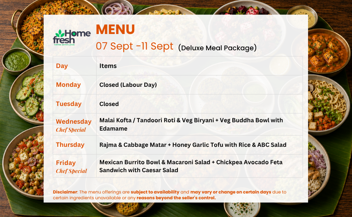 HomeFresh Pure Veg Protein Meals