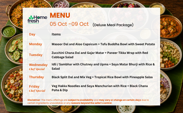 HomeFresh Pure Veg Protein Meals