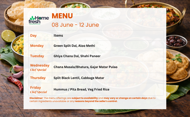 HomeFresh (Delhi Style Food) Pure Veg Tiffin Service