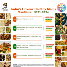 Load image into Gallery viewer, India&#39;s Flavour Mixed Healthy Meals (Plans)
