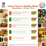India's Flavour Mixed Healthy Meals (Plans)