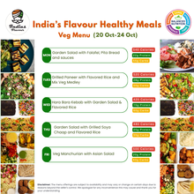 Load image into Gallery viewer, India&#39;s Flavour Veg Healthy Meals (Plans)
