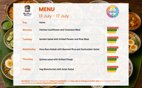 India's Flavour Veg Healthy Meals (Plans)