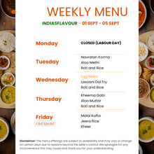 Load image into Gallery viewer, India&#39;s Flavour Eggetarian Tiffin Service
