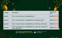 Load image into Gallery viewer, Iscon Thaal’s Aamras Utsav Thali

