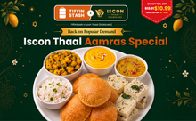 Load image into Gallery viewer, Iscon Thaal’s Aamras Utsav Thali
