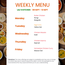 Load image into Gallery viewer, Lalit Punjabi Non-Veg Tiffin Service (by LAL&#39;s Kitchen)
