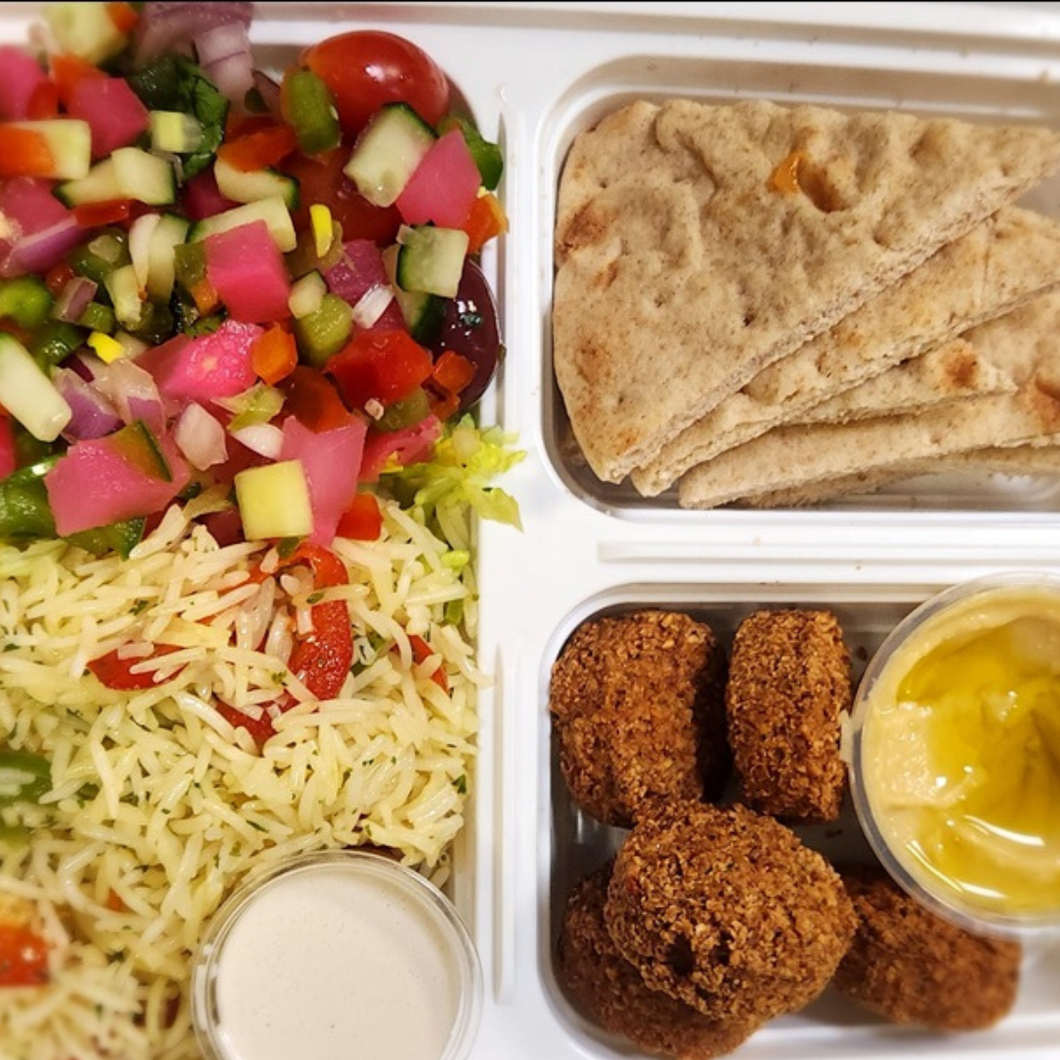 Mediterranean Falafel Meal