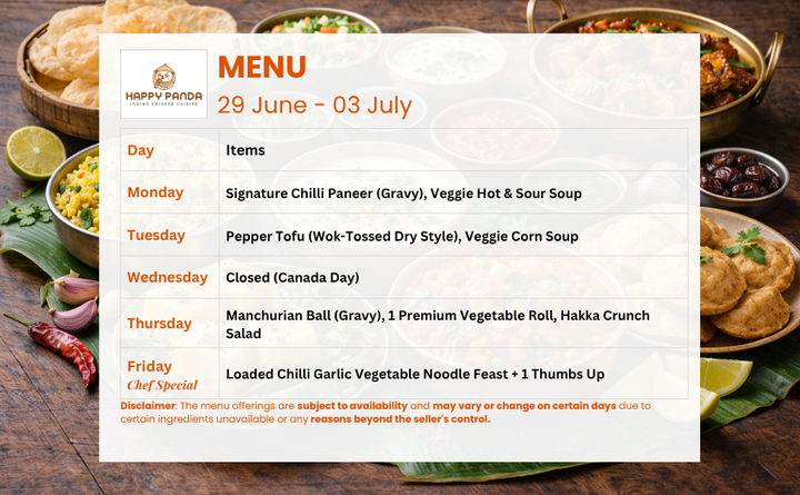 Happy Panda Veg Tiffin Service