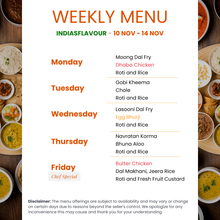 Load image into Gallery viewer, India&#39;s Flavour Mixed (Veg and Non-Veg) Tiffin Service
