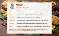 India's Flavour Veg Tiffin Service