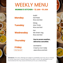 Load image into Gallery viewer, Mumma's Kitchen Gujarati Tiffins
