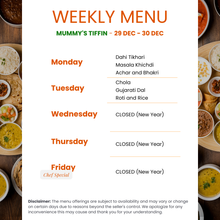 Load image into Gallery viewer, Mummy's Pure Veg Jain Tiffin Service
