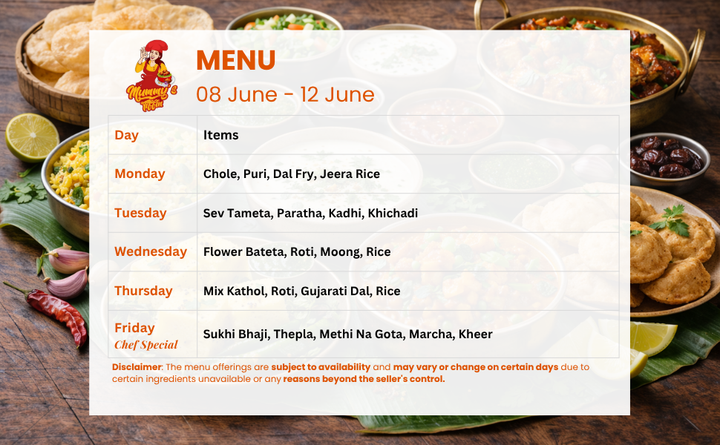 Mummy's Pure Veg Gujarati Tiffin Service