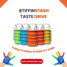 Load image into Gallery viewer, (Multi-Cuisine Non-Veg) TiffinStash Weekly Taste Drive
