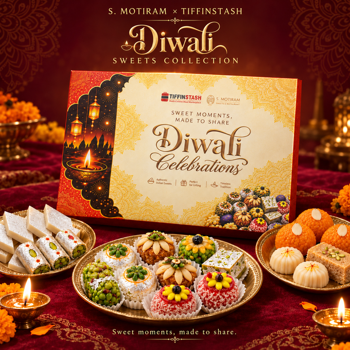 S.Motiram × TiffinStash <br> Diwali Sweets Collection