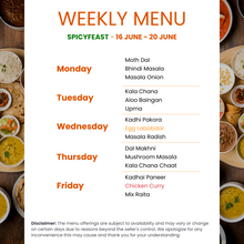 Load image into Gallery viewer, Spicy Feast Veg &amp; Non-Veg Combo Tiffin Service
