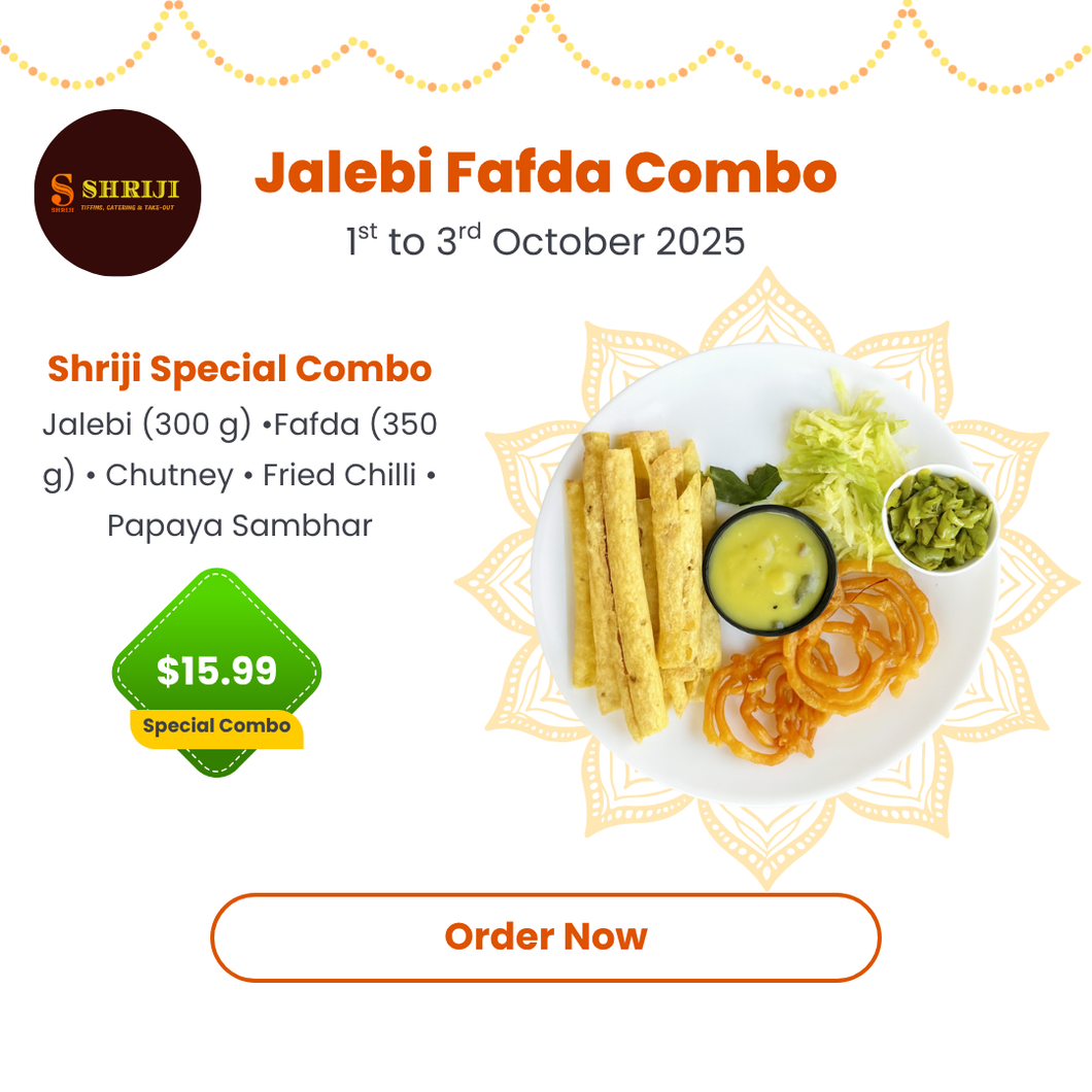Shriji Dussehra Special Jalebi Fafda: 01Oct - 03Oct