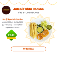 Shriji Dussehra Special Jalebi Fafda: 01Oct - 03Oct