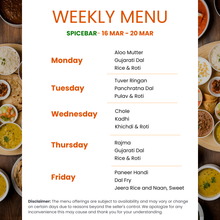 Load image into Gallery viewer, Spice Bar Pure Veg Gujarati Tiffin Service
