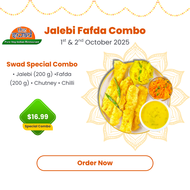 The Swad Jalebi Fafda Combo: 01Oct & 02Oct
