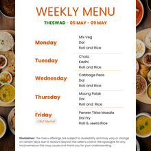 Load image into Gallery viewer, The Swad Pure Swaminarayan Gujarati Tiffin Service
