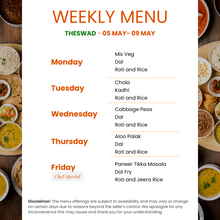 Load image into Gallery viewer, The Swad Pure Veg Punjabi Tiffin Service
