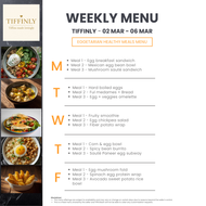 Tiffinly Eggetarian Healthy Meals