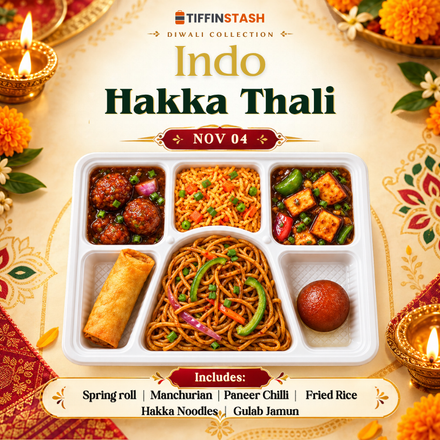 Wednesday - Indo-Hakka Thali