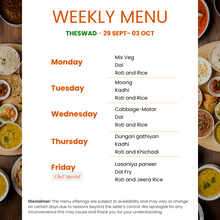 Load image into Gallery viewer, The Swad Pure Veg Gujarati Tiffin Service
