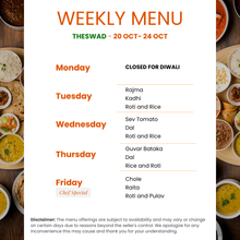 Load image into Gallery viewer, The Swad Pure Swaminarayan Gujarati Tiffin Service
