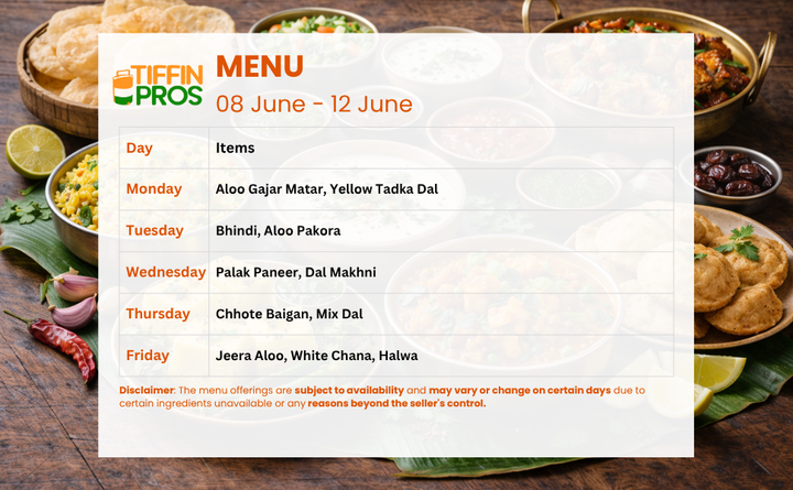 Tiffin Pros Pure Veg Punjabi Tiffin Service
