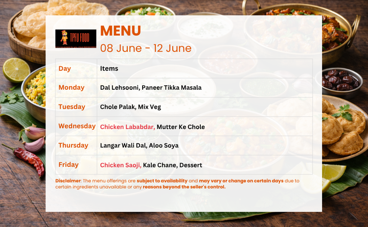 TPFU Food Combo Tiffin Service