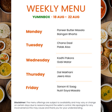 Load image into Gallery viewer, Yum In Box Premium Veg Tiffin Service
