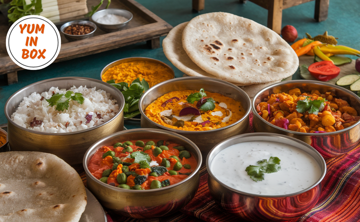 Yum In Box Premium Veg Tiffin Service