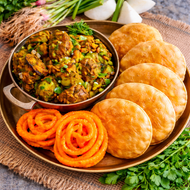 Shriji's Uttarayan Special Undhiyu Puri Jalebi Combo